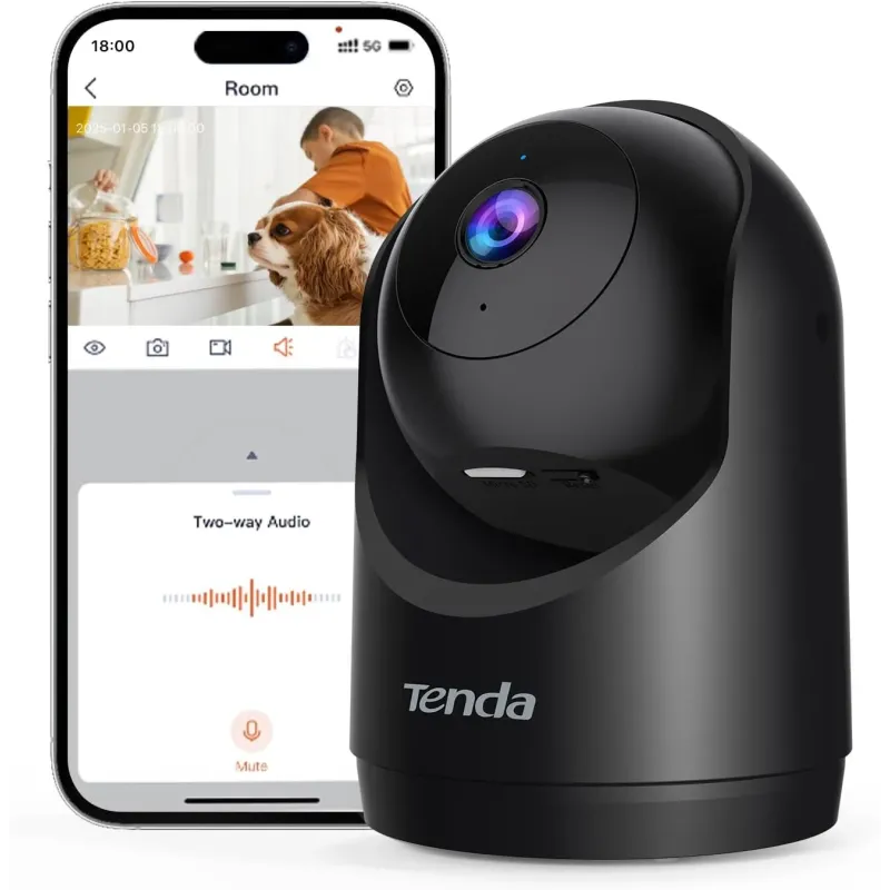 Tenda Cámara WiFi Vigilancia Interior 2K Cámaras d Tenda Cámara WiFi Vigilancia Interior 2K Cámaras d