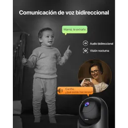 Tenda Cámara WiFi Vigilancia Interior 2K Cámaras d Tenda Cámara WiFi Vigilancia Interior 2K Cámaras d