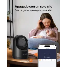 Tenda Cámara WiFi Vigilancia Interior 2K Cámaras d Tenda Cámara WiFi Vigilancia Interior 2K Cámaras d