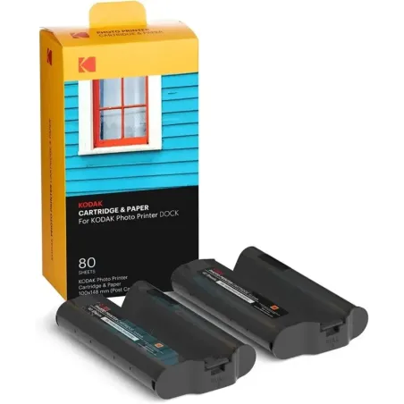 4PASS Cartucho (10x15cm) para KODAK Dock y Dock Pl