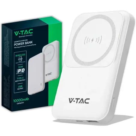 V-TAC Power Bank Magnético Compatible con MagSafe