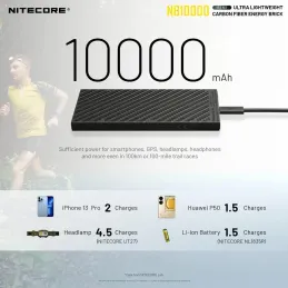 Nitecore NB10000 batería externa 10000 mAh Nitecore NB10000 batería externa 10000 mAh