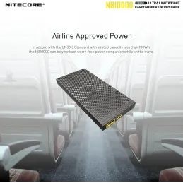 Nitecore NB10000 batería externa 10000 mAh Nitecore NB10000 batería externa 10000 mAh