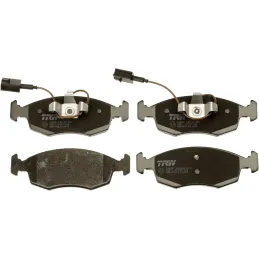 4 Pastillas de Freno para Fiat 500 .TRW GDB1900
