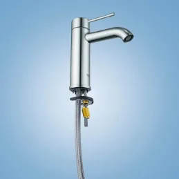 Grohe Essence - Grifo de lavabo, monomando con cue