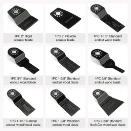 WORKPRO Accesorios para Herramienta Oscilante 24-p WORKPRO Accesorios para Herramienta Oscilante 24-p