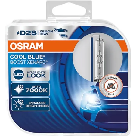 OSRAM XENARC Cool Blue Boost, D2S, Duo Box, OFFROA