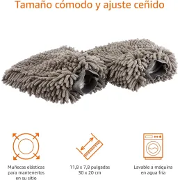Amazon Basics Manoplas de secado lavado de coches