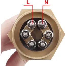 Elemento calefactor de 1.25 pulgadas, rosca tipo 3
