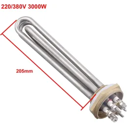 Elemento calefactor de 1.25 pulgadas, rosca tipo 3