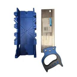 Silverline Tools 335464 - Caja de ingletes con sie