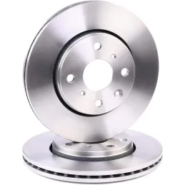 2x BOSCH Disco de freno Delantero Ø247mm Altura: 35,3mm