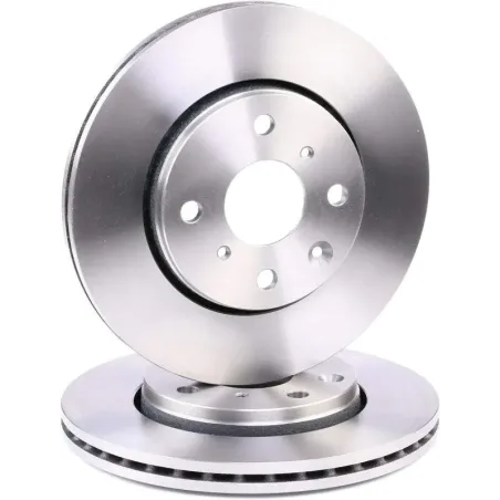 2x BOSCH Disco de freno Delantero Ø247mm Altura: 35,3mm
