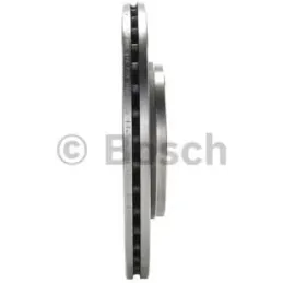 2x BOSCH Disco de freno Delantero Ø247mm Altura: 35,3mm