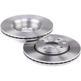 2x BOSCH Disco de freno Delantero Ø247mm Altura: 35,3mm