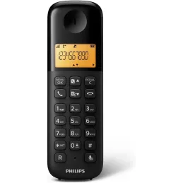 Philips D1601B - Teléfono Fijo Inalámbrico, Pantal Philips D1601B - Teléfono Fijo Inalámbrico, Pantal