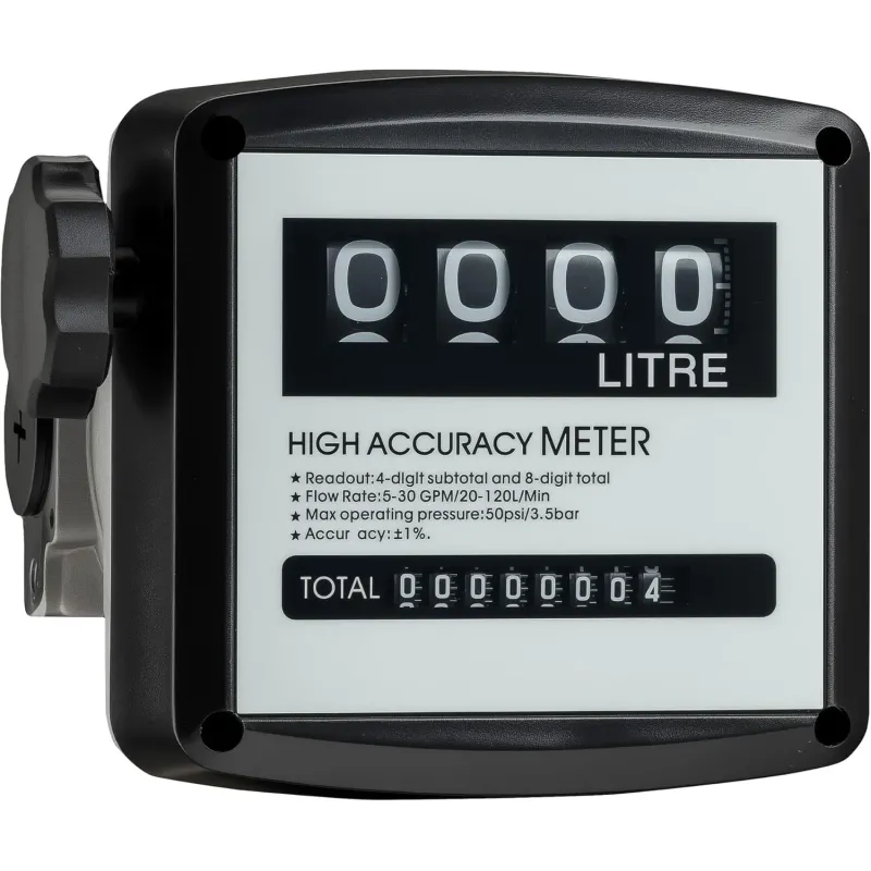 Contador de gasóleo 3 bar 19-120 l/min conexiones