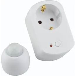 Enchufe inalámbrico para detector de movimiento, c