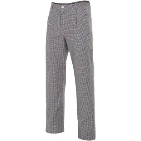 Velilla pantalón cocina Talla 50 negro.Serie 351