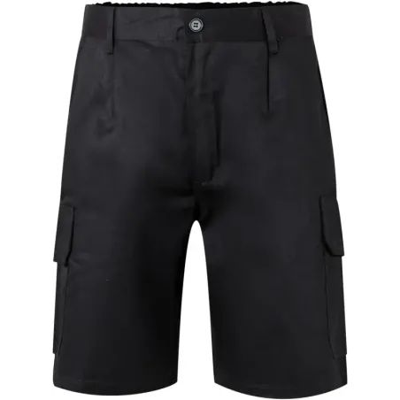 Bermudas Multibolsillos, Color Negro, TALLA 60