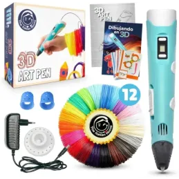 Boligrafo 3D niños + Instrucciones en español y gu