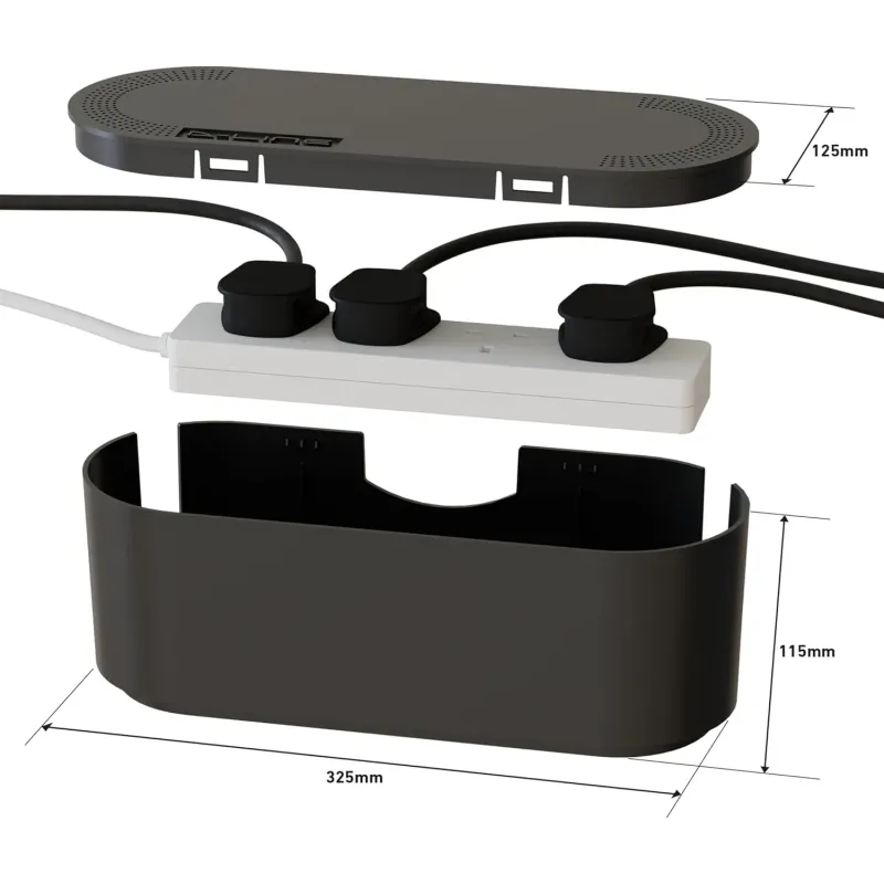 D-Line EU/CTUSMLB/SW Caja Organizadora de Cables