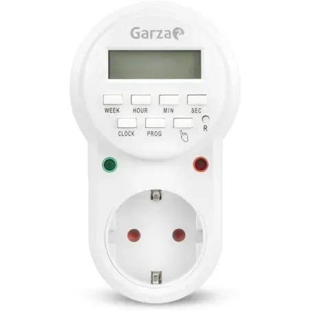 Garza - Enchufe Temporizador Programador Digital,