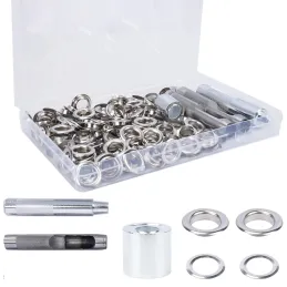 85 Sets Kit de Ojales Metalicos de 14mm