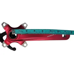 Biela Bicicleta Montaña, Pedalier Platos bcd 104 Bielas MTB Aleación de Aluminio Lzquierda y Derecha