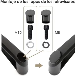 Espejos Retrovisores Moto, Retrovisores