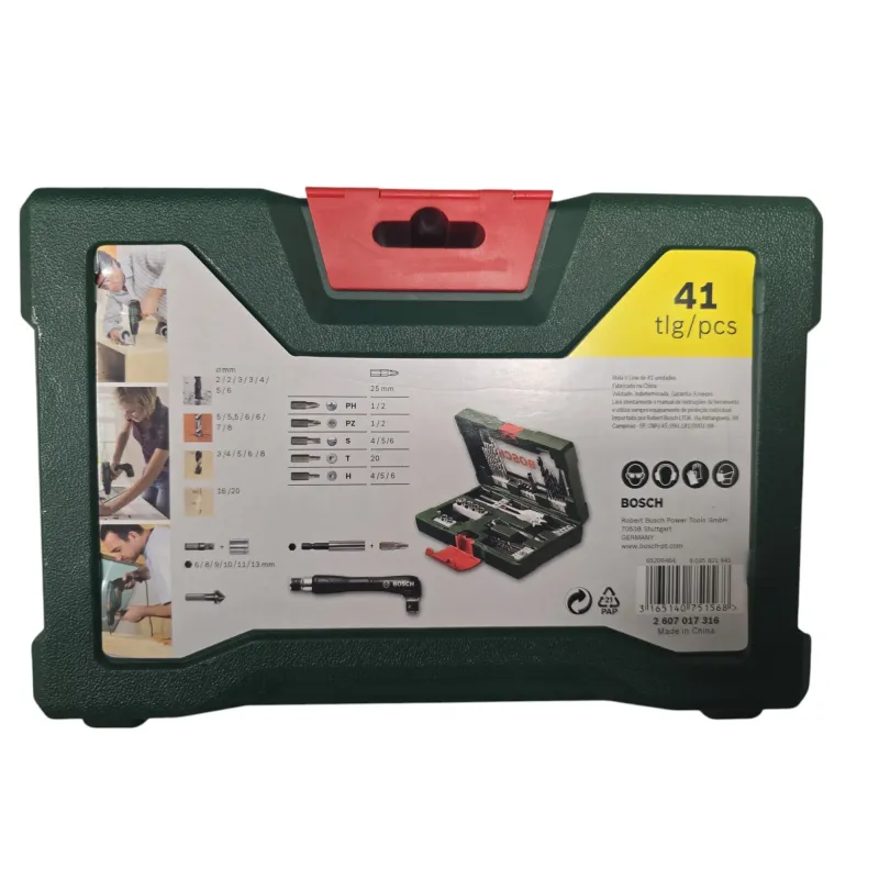 Bosch Maletín de 41 V-Line unidades para taladrar