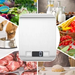 Bascula de cocina, inox electronica , Newaner 10kg Bascula de cocina, inox electronica , Newaner 10kg