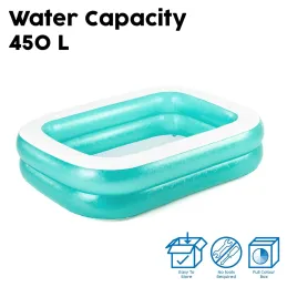Bestway 54005 Piscina familiar inflable VERDE/AZUL Bestway 54005 Piscina familiar inflable VERDE/AZUL
