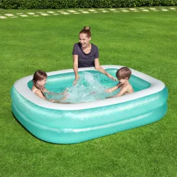 Bestway 54005 Piscina familiar inflable VERDE/AZUL Bestway 54005 Piscina familiar inflable VERDE/AZUL