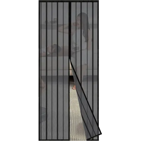 Sekey 80x205 cm Cortina Magnética de Puerta