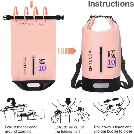 Bolsa Estanca, Dry Bag-10L Bolso Seco Impermeable