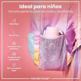 ion8 Botella de Agua para Niños, 350ml, a Prueba d ion8 Botella de Agua para Niños, 350ml, a Prueba d