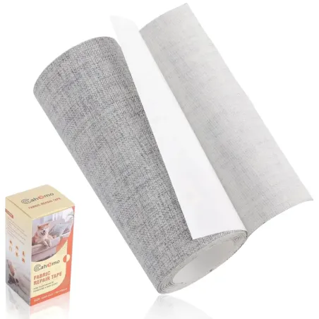 Cahomo Parche de Tela de Lino Autoadhesivo