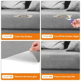 Cahomo Parche de Tela de Lino Autoadhesivo Cahomo Parche de Tela de Lino Autoadhesivo