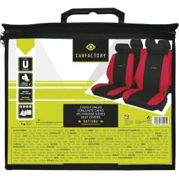 Carfactory -Juego de fundas para asientos de coche Carfactory -Juego de fundas para asientos de coche