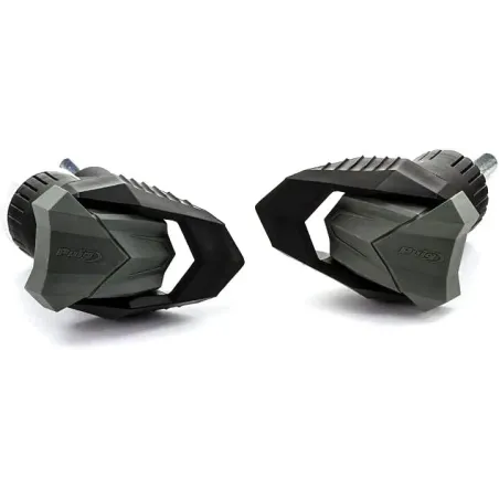 Puig 20457N R19 Protectores de Motor, Color Negro