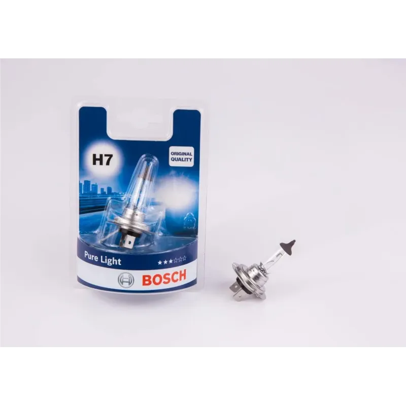 Bosch H7 Pure Light Lámpara para faros, 12 V 55 W Bosch H7 Pure Light Lámpara para faros, 12 V 55 W