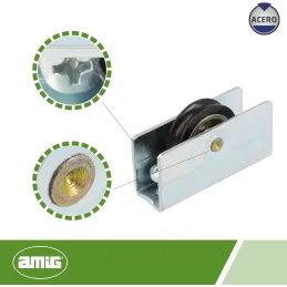 Rodamiento Ventana Corredera - 2 unidades - Tamaño