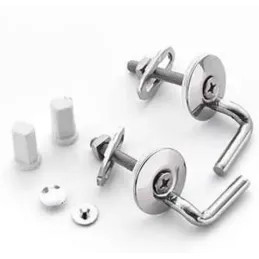 Juego de bisagras para asiento de inodoro serie Co