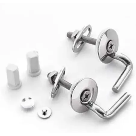 Juego de bisagras para asiento de inodoro serie Co