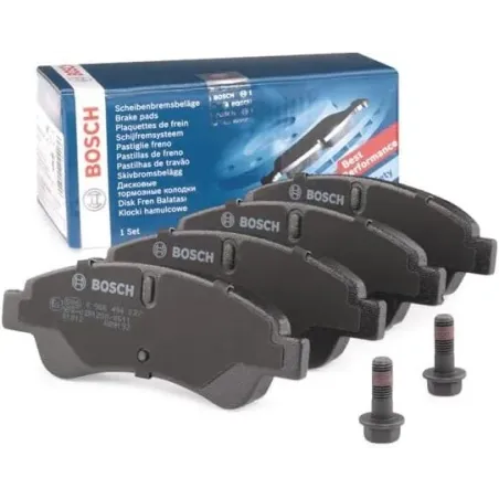 Bosch BP318 - Pastillas de freno Auto, Delantero