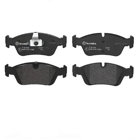 Brembo P 06 024 Pastillas de Frenos, negro