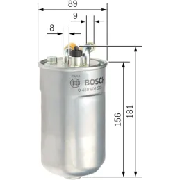 Bosch N6503 - Filtro diésel para vehículos Bosch N6503 - Filtro diésel para vehículos