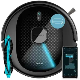 Cecotec Conga 8290 Robot Aspirador con Navegación Láser y App