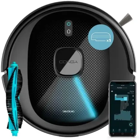 Cecotec Robot Aspirador con Navegaci?n L?ser y App